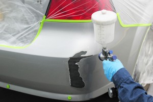 Технология покраски автомобильного бампера